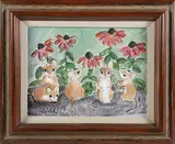 Katherine Seeler, Mice, Oil on Canvas