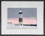 John Austin, Sunrise at Sankaty, Tempera on Board