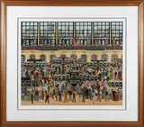 Wall Street by Jane Wooster Scott, Lithograph, offered Aug 2025