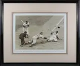 Stealing Home, May 18th 1952 by Jackie Robinson, 1952, Photograph Poster Reprint, offered Aug 2025