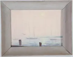 Gerald Taber, Nantucket Morning, Oil on Artist Board