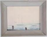 Gerald Taber, Nantucket Morning, Oil on Artist Board