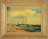 Wendell Macy, View of the Ship Poinsett