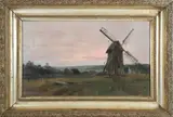 Walter Francis Brown, The Old Mill, Nantucket, Oil on Canvas