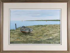 Harbor View by Roy Bailey, Oil on Canvas, offered Aug 2025