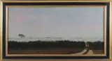 Robert Stark Jr., Nantucket Foggy Landscape, Oil on Canvas