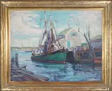 Anne Ramsdell Congdon, Trawler Snowflake Nantucket, 1937