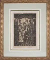 Anders Zorn, The Cabin, circa 1917, Etching
