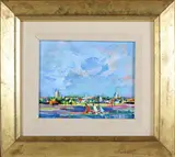 Sybil Goldsmith, Nantucket Harbor Scene