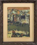 Roy Bailey, Marchanos #2, Oil on Canvas