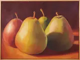Katie Trinkle Legge, Pears the Four of Us, Oil on Canvas