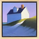 Joan Albaugh, Looking Out to Sea, Oil on Canvas