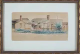 Jane Brewster Reid, Sconset Cottage, Watercolor on Paper