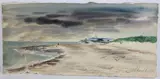 C. Robert Perrin, View of Sankaty, Watercolor on Paper