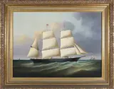 Brian Coole, Portrait of an American Clipper Ship