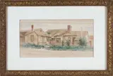 Jane Brewster Reid, ‘Sconset Cottage, Watercolor on Paper