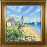 Illya Kagan, Sailing Off Brant Point, Nantucket