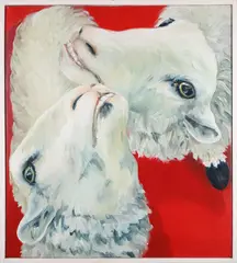 Sheep’s Bay by Gina Gilmour, circa 1976, Acrylic on Canvas, offered Dec 2024