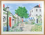 Eric Holch Limited Edition, Morning Glory Cafe, Silkscreen