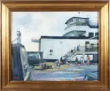 David Lazarus, Going Home, Oil on Canvas