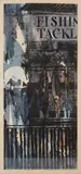 Limited Edition, Wharf, circa 1955, Woodblock Print Titled