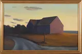 Joan Albaugh, Between Land and Sea, Oil on Board