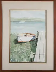 Madaket by Greg Hill, circa 1981, Watercolor On Paper, offered Apr 2024