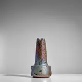Clement Massier, 'Mistletoe Firework' Vase, earthenware with iridescent glaze, painted mark 'Clement Massier Golfe-Juan a