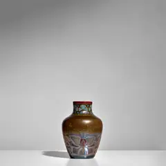 'Midnight Orchids' Vase by Galileo Chini, sold Sep 2025