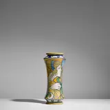 Galileo Chini, Rare Double Portrait Vase