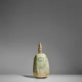 Taxile Doat, 'La Musique et La Danse' Bottle and Stopper
