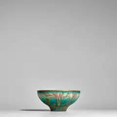 Albert Dammouse, Rare Footed Bowl