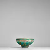 Albert Dammouse, Rare Footed Bowl