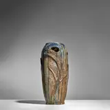 Arthur Craco, Monumental Vase, glazed stoneware, incised artist's signature 'ART Craco'