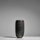 Émile Decoeur, Vase, glazed stoneware, incised monogram 'ED'
