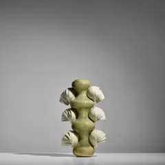Beate Kuhn, (Untitled) Vessel, glazed porcelain, impressed artist's mark