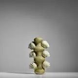Beate Kuhn, (Untitled) Vessel, glazed porcelain, impressed artist's mark