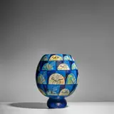 Eva Fritz-Lindner, Monumental 'Mosquito' Vase, glazed stoneware, painted artist's mark