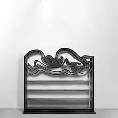 Joris Laarman, 'Vortex' (Bookcase), anodized and enameled aluminum, metal tag 'Joris Laarman prototype'