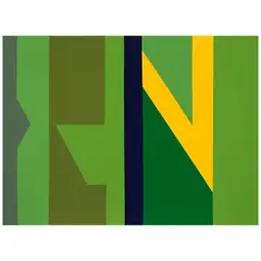 Untitled by Salvador Corratgé, 2013, acrylic on canvas, sold Feb 2026