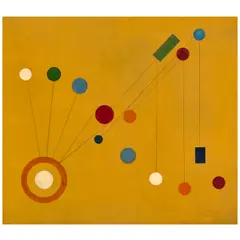 Loló Soldevilla, Untitled, circa 1955, tempera and graphite on board