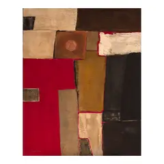 Antonio Vidal, Untitled, circa 1963, collage on wood