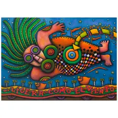Alfredo Sosabravo, Ligera como el viento, 1996, oil on canvas
