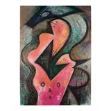 Leandro Soto Ortiz, La Fiesta, 1997, acrylic on canvas