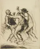 Edmund Blampied, Cider Drinkers