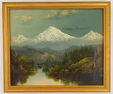 Eliza Barchus, Three Sisters, oil on panel