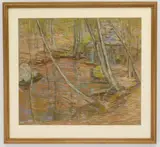 Charles S. Kaelin, Stream in Forest