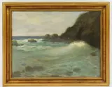George Howell Gay, Coastal Scene, oil on board