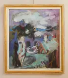Arthur Beecher Carles, Dancers, oil on canvas, ca. 1927