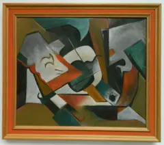 Ida B. Carmichael, Shipwreck #6, oil on canvas